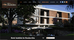 Desktop Screenshot of hoteljaizkibel.com